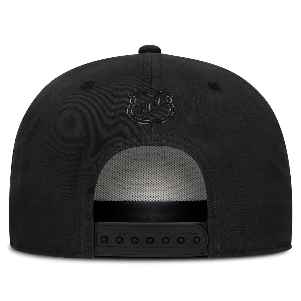 Boston Bruins Fanatics Military Appreciation Authentic Pro A-Frame Adjustable Hat - Black