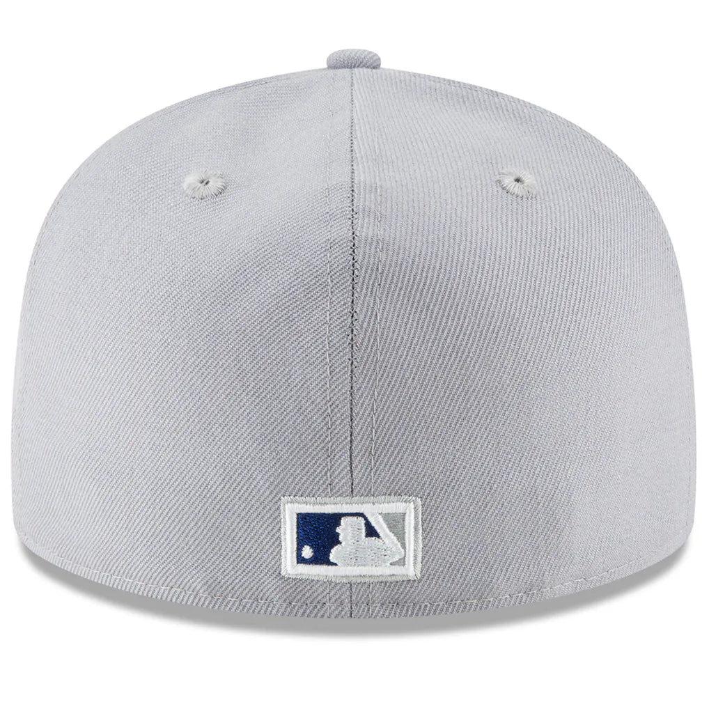 Los Angeles Dodgers New Era Cooperstown Collection Wool 59FIFTY Fitted Hat - Gray Techwosell