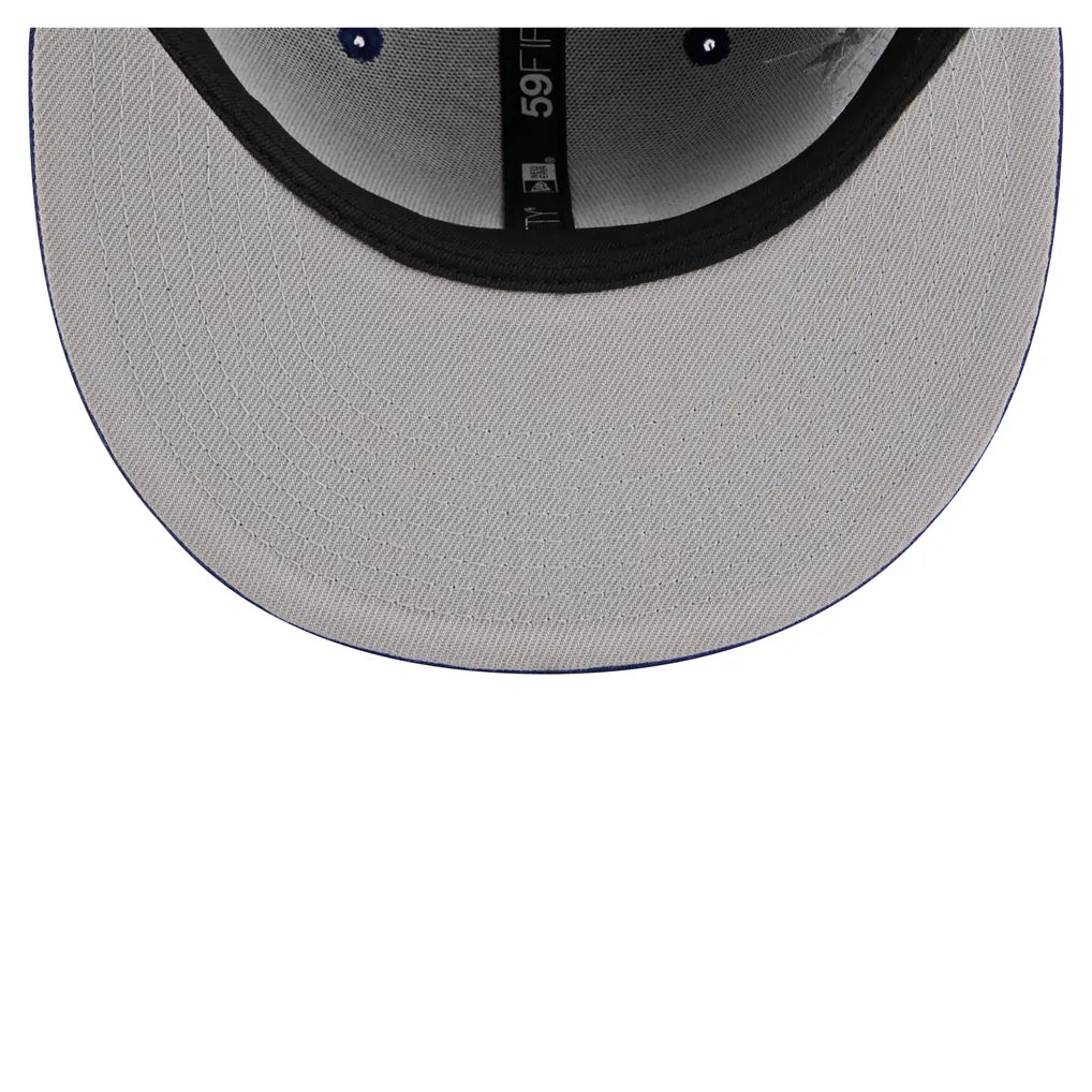Los Angeles Dodgers New Era City Patch 59FIFTY Fitted Hat - Royal Techwosell