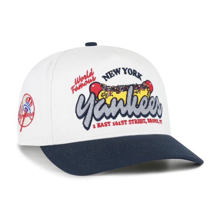 New York Yankees '47 Glizzy Collection Hitch Adjustable Hat - White/Navy