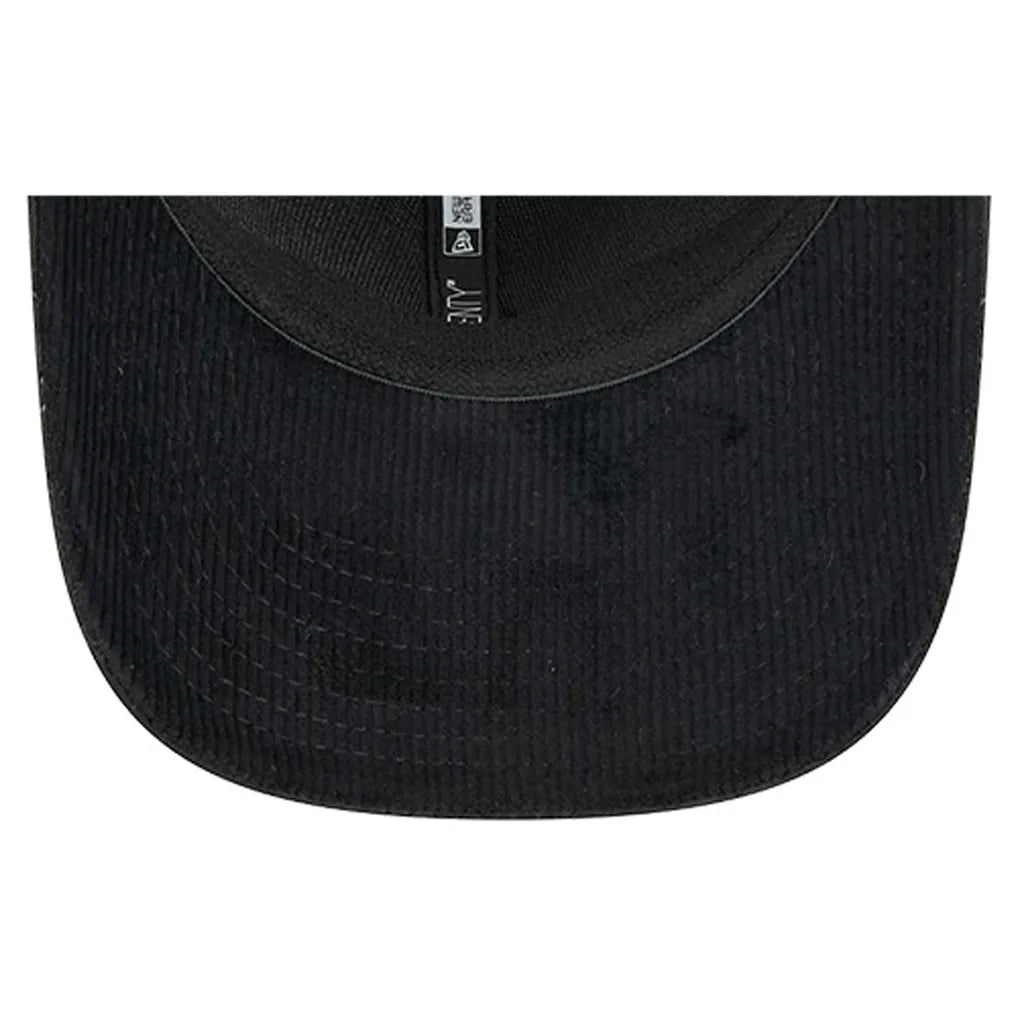 Los Angeles Kings New Era Quilted Nylon 9SEVENTY Adjustable Trucker Hat - Black