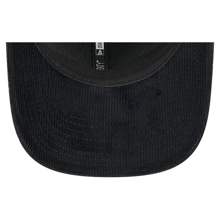 Los Angeles Kings New Era Quilted Nylon 9SEVENTY Adjustable Trucker Hat - Black