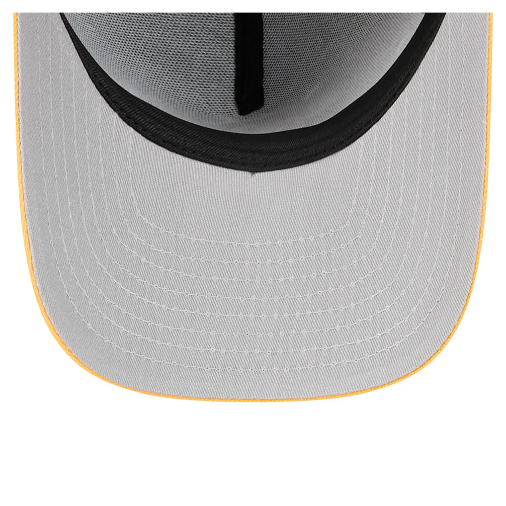 San Diego Padres New Era Cartoon A-Frame 59FIFTY Fitted Hat - Dark Brown/Yellow Techwosell