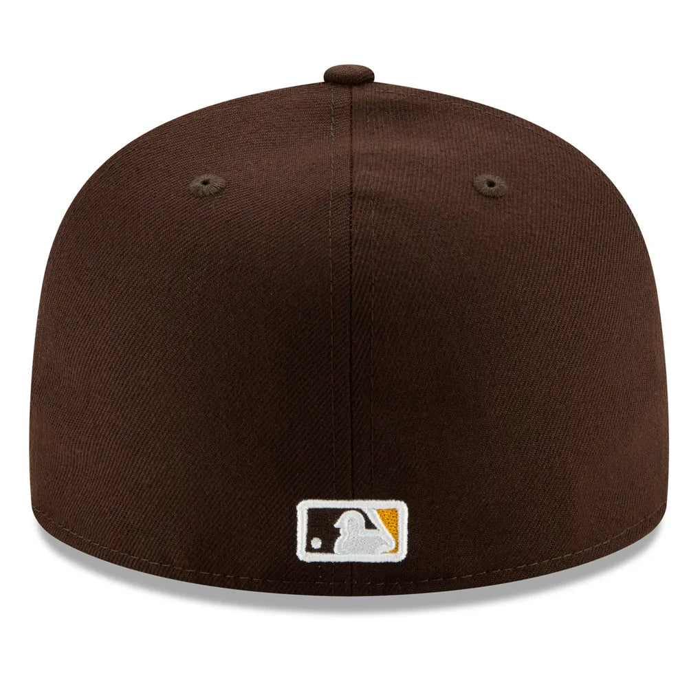 San Diego Padres New Era Authentic Collection On-Field 59FIFTY Fitted Hat - Brown Techwosell