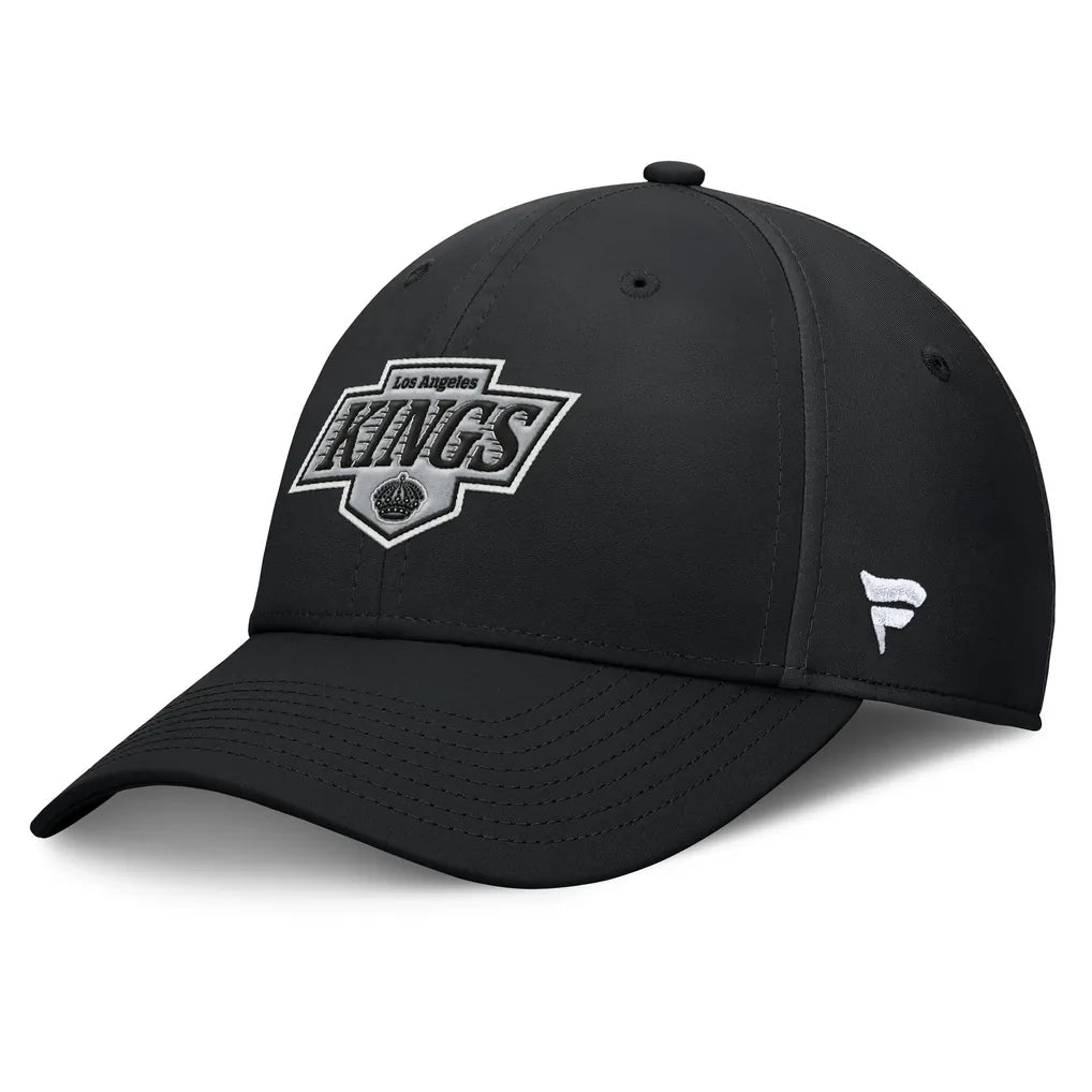Los Angeles Kings Fanatics Core Primary Logo Flex Hat - Black