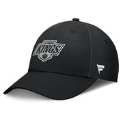 Los Angeles Kings Fanatics Core Primary Logo Flex Hat - Black Techwosell