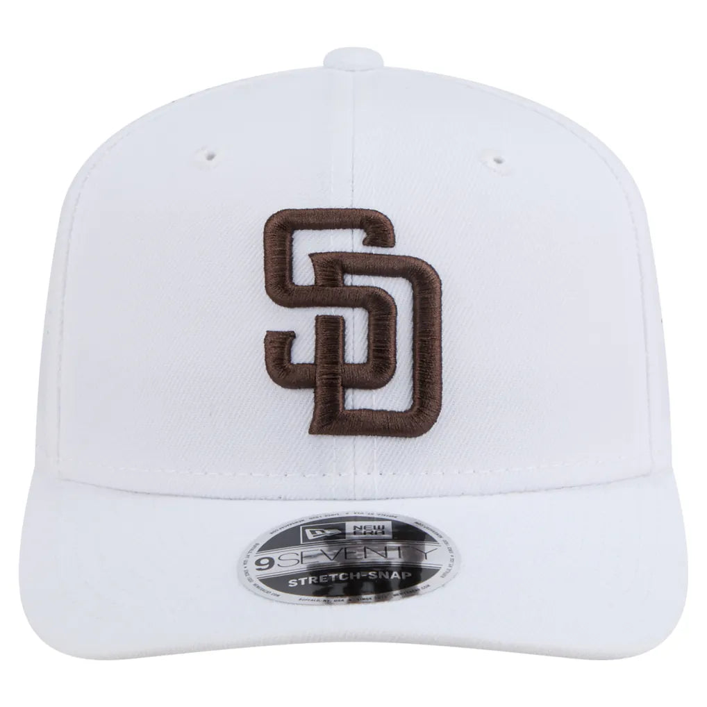 San Diego Padres New Era COOLERA 9SEVENTY Adjustable Hat - White