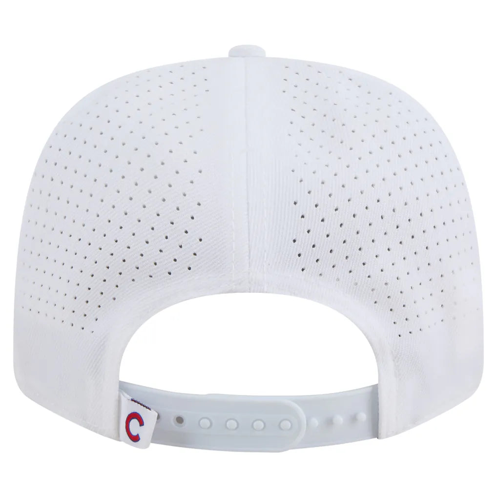 Chicago Cubs New Era COOLERA 9SEVENTY Adjustable Hat - White
