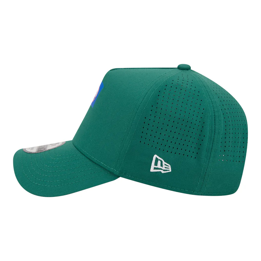 New York Mets New Era Pin Seeker 9FORTY A-Frame Adjustable Hat - Green