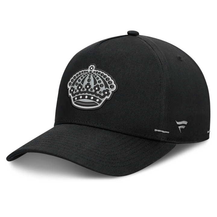 Los Angeles Kings Fanatics Alternate Authentic Pro Rink A-Frame Adjustable Hat - Black