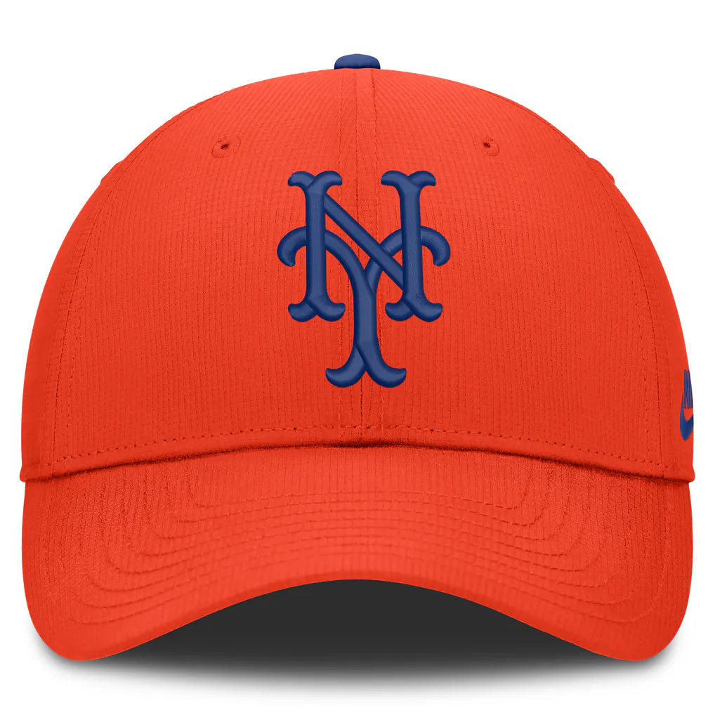 New York Mets Nike Cooperstown Club Dri-FIT Adjustable Hat - Orange Techwosell