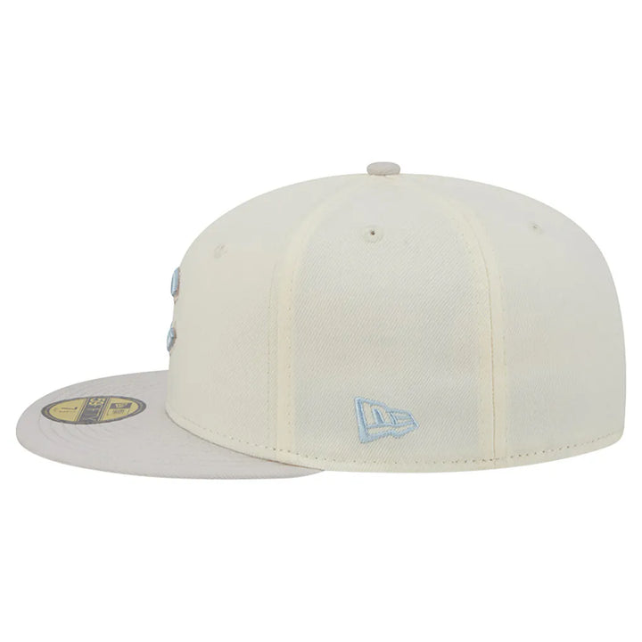 Chicago Cubs New Era Crisp Equinox World Series 59FIFTY Fitted Hat - Natural