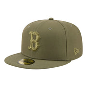 Boston Red Sox New Era Color Pack 59FIFTY Fitted Hat - Olive Techwosell