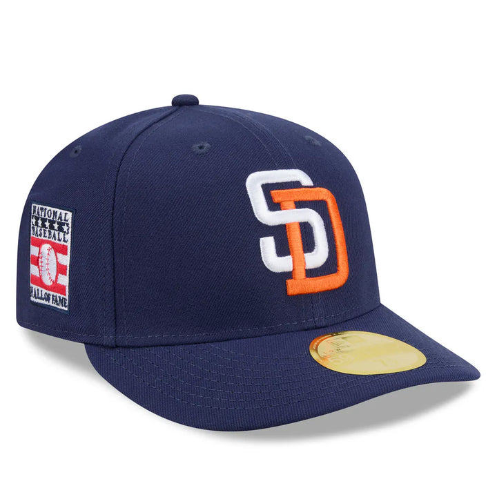 San Diego Padres New Era 2026 Baseball Hall of Fame 59FIFTY Low Profile Fitted Hat - Navy