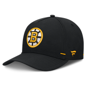 Boston Bruins Fanatics Authentic Pro Rink Bar Tacks A-Frame Adjustable Hat - Black Techwosell