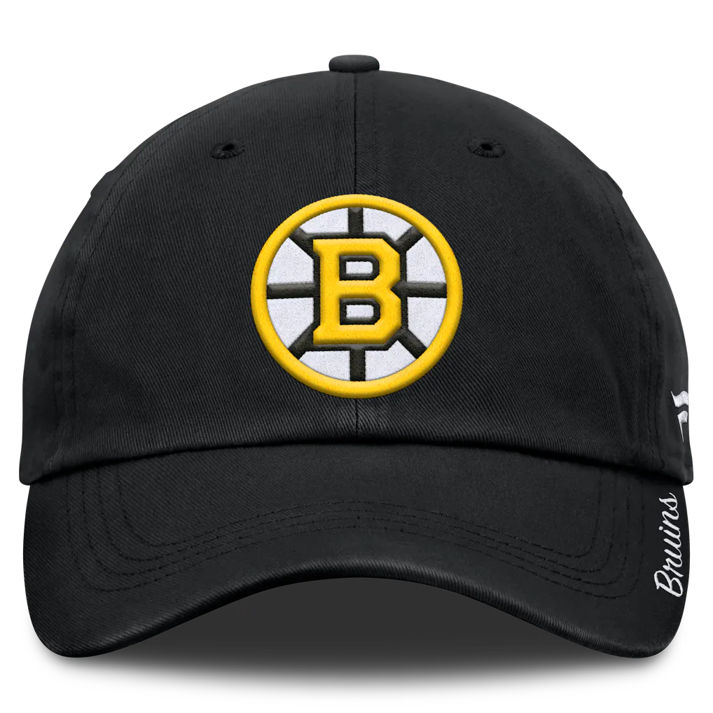 Boston Bruins Fanatics Women's Core Logo Adjustable Hat - Black Techwosell