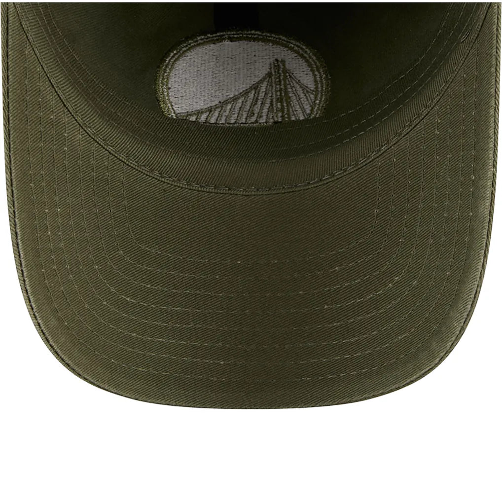Golden State Warriors New Era Color Pack Casual Classic Adjustable Hat - Green
