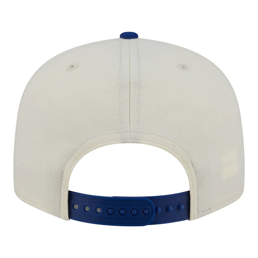 New York Mets New Era Localized 9FIFTY Snapback Hat - Cream/Royal