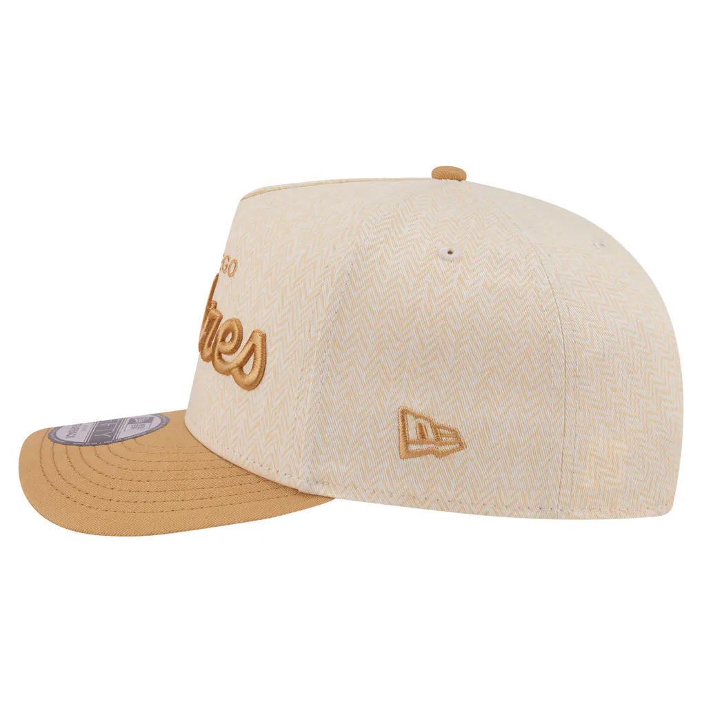 San Diego Padres New Era Herringbone 9FIFTY A-Frame Snapback Hat - Cream