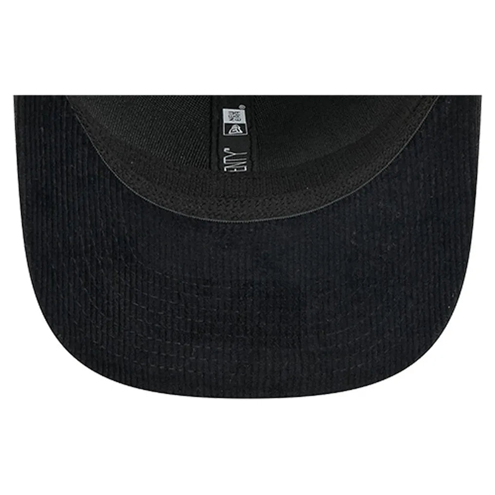 Boston Bruins New Era Quilted Nylon 9SEVENTY Adjustable Trucker Hat - Black Techwosell