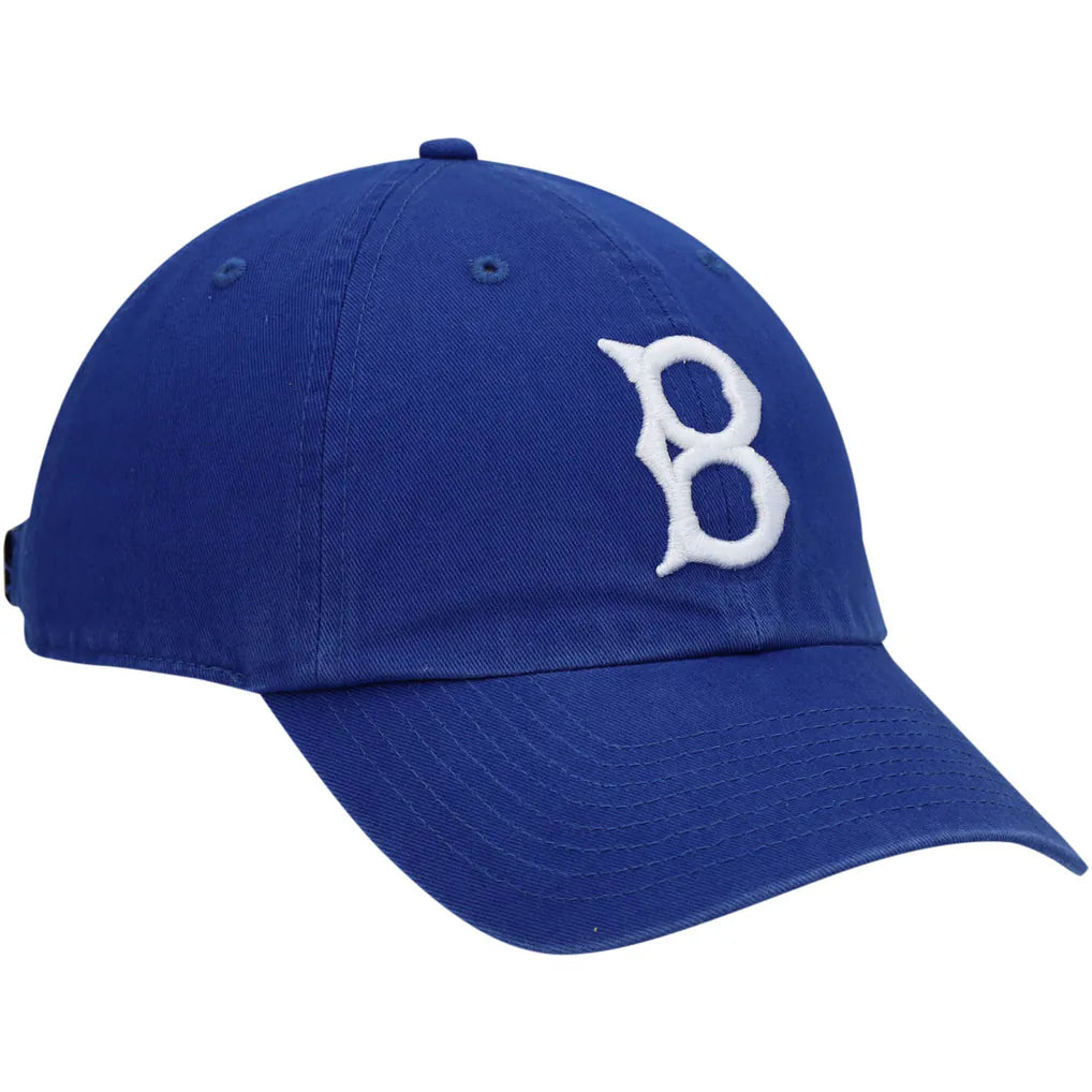 Brooklyn Dodgers '47 1949 Logo Cooperstown Collection Clean Up Adjustable Hat - Royal Techwosell
