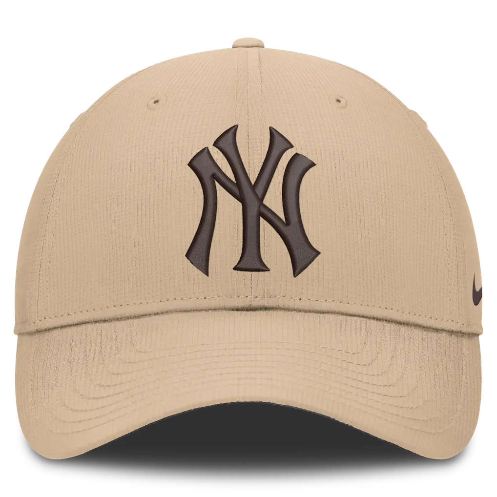 New York Yankees Nike Desert Ripstop Club Adjustable Hat - Khaki