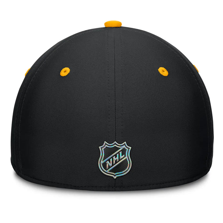 Boston Bruins Fanatics Authentic Pro Rink Stretch Hat - Black/Gold
