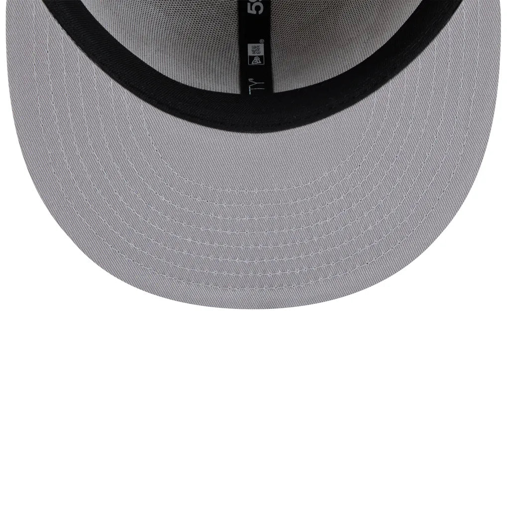 New York Yankees New Era Fruit Sticker 59FIFTY Fitted Hat - Tan Techwosell