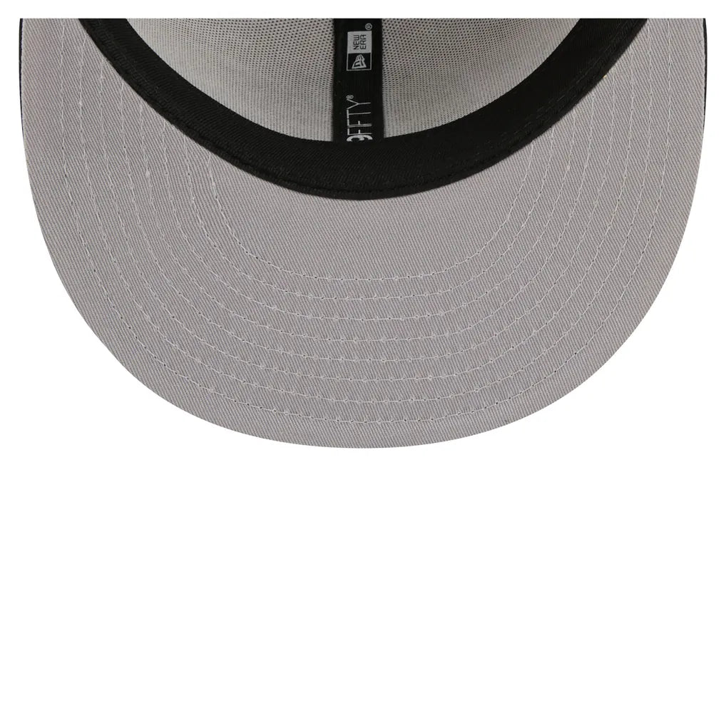 Los Angeles Kings New Era Localized City Icon 59FIFTY Fitted Hat - Tan/Black