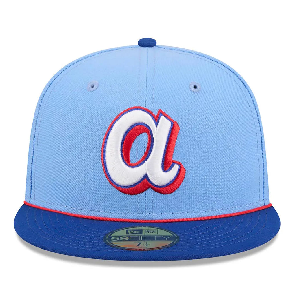 Atlanta Braves New Era 2026 City Connect 59FIFTY Fitted Hat - Light Blue Techwosell