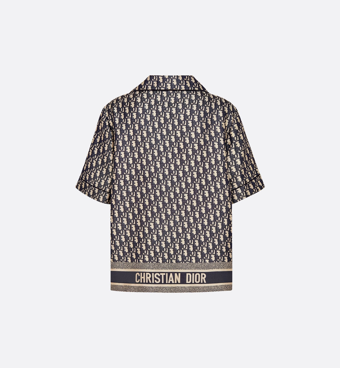Dior Chez Moi Short-Sleeved Shirt
Blue Dior Oblique Silk Twill