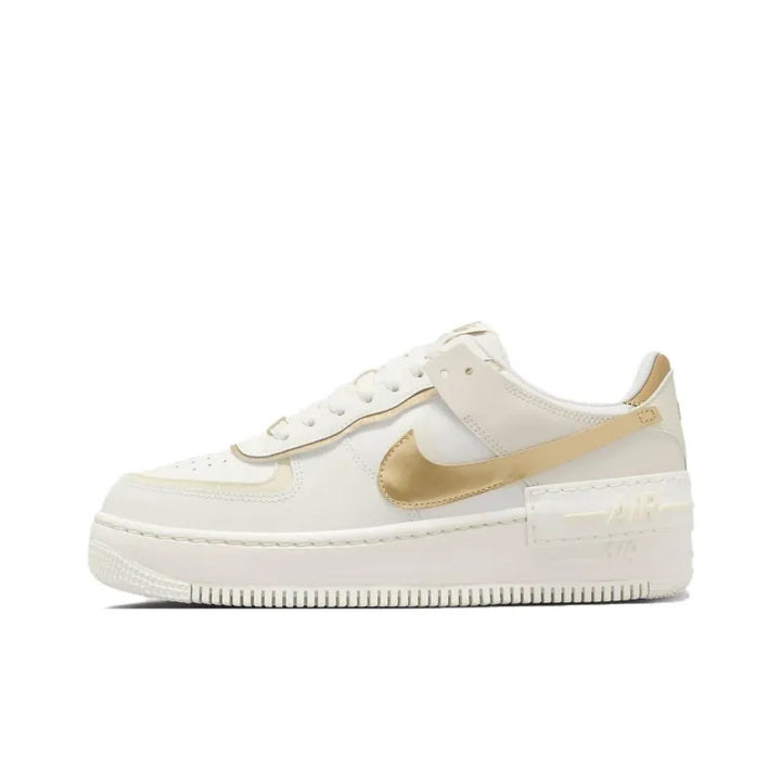Nike Air Force 1 Shadow 'Sail Metallic Gold'