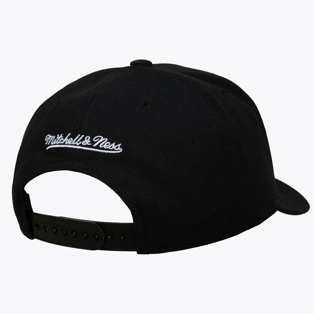 New York Mets Mitchell & Ness Pro Crown Snapback - Black