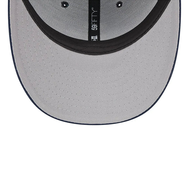 Los Angeles Dodgers New Era Oceanside Low Profile 59FIFTY Fitted Hat - Navy