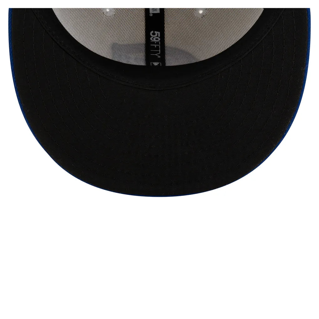 Chicago Cubs New Era 150th Anniversary 59FIFTY Fitted Hat - White/Royal Techwosell