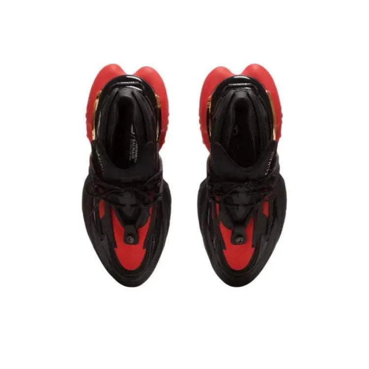 BALMAIN Unicorn Low 'Black Red' Techwosell