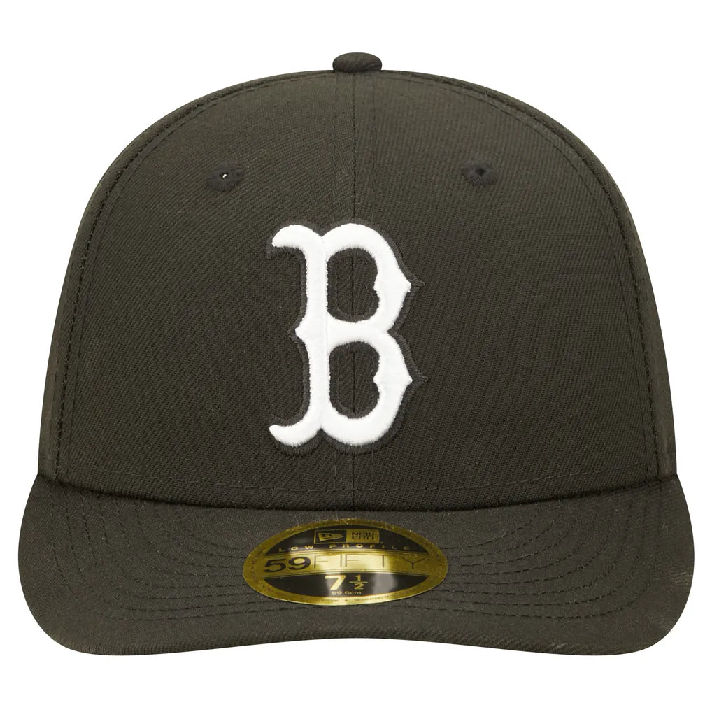Boston Red Sox New Era Low Profile 59FIFTY Fitted Hat - Black