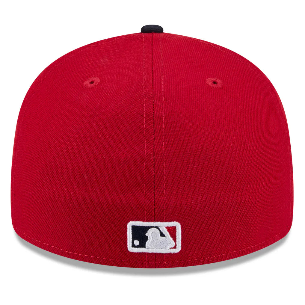 Atlanta Braves New Era 2026 Spring Training Low Profile 59FIFTY Fitted Hat - Red/Navy