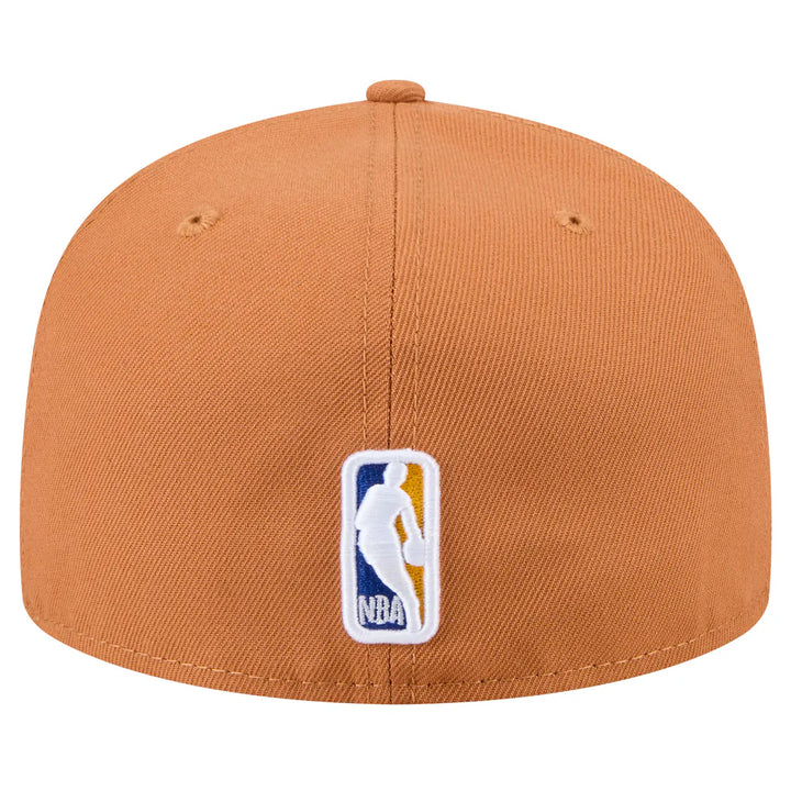 New Era Golden State Warriors Color Pack 59FIFTY Fitted Hat - Tan