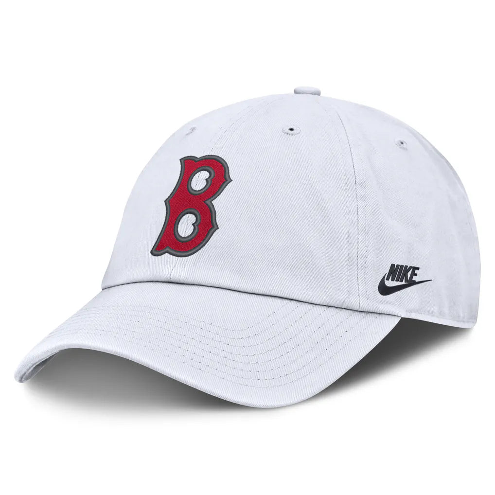 Boston Red Sox Nike Cooperstown Collection Club Adjustable Hat - White Techwosell