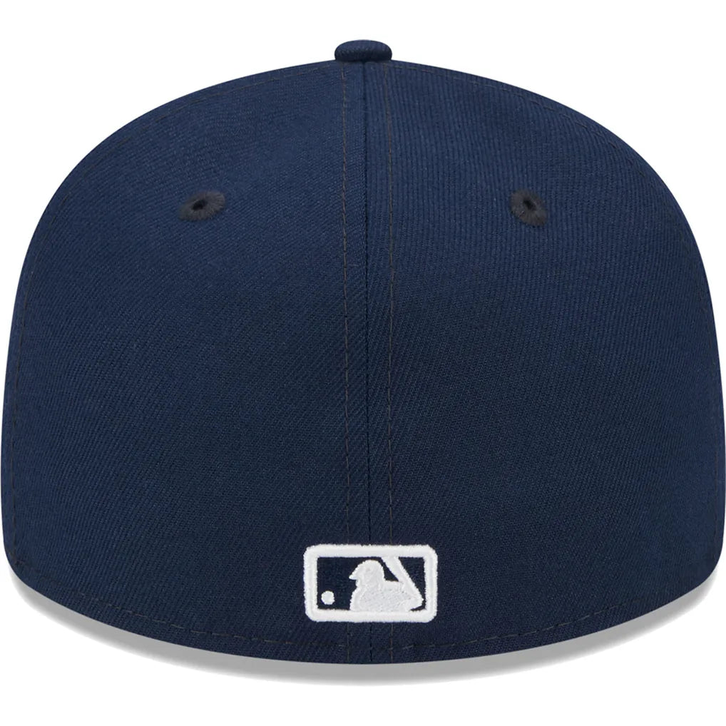 Chicago Cubs New Era Oceanside Low Profile 59FIFTY Fitted Hat - Navy