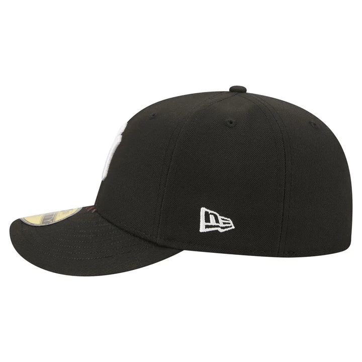 New York Yankees New Era Americana Bald Eagle Pre-Curved 59FIFTY Fitted Hat - Black