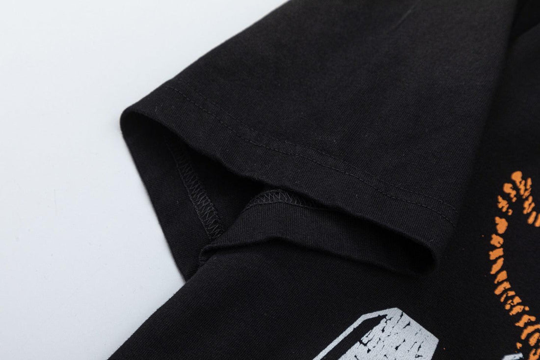 Amiri Lion Black T-Shirt Without Collar Techwosell