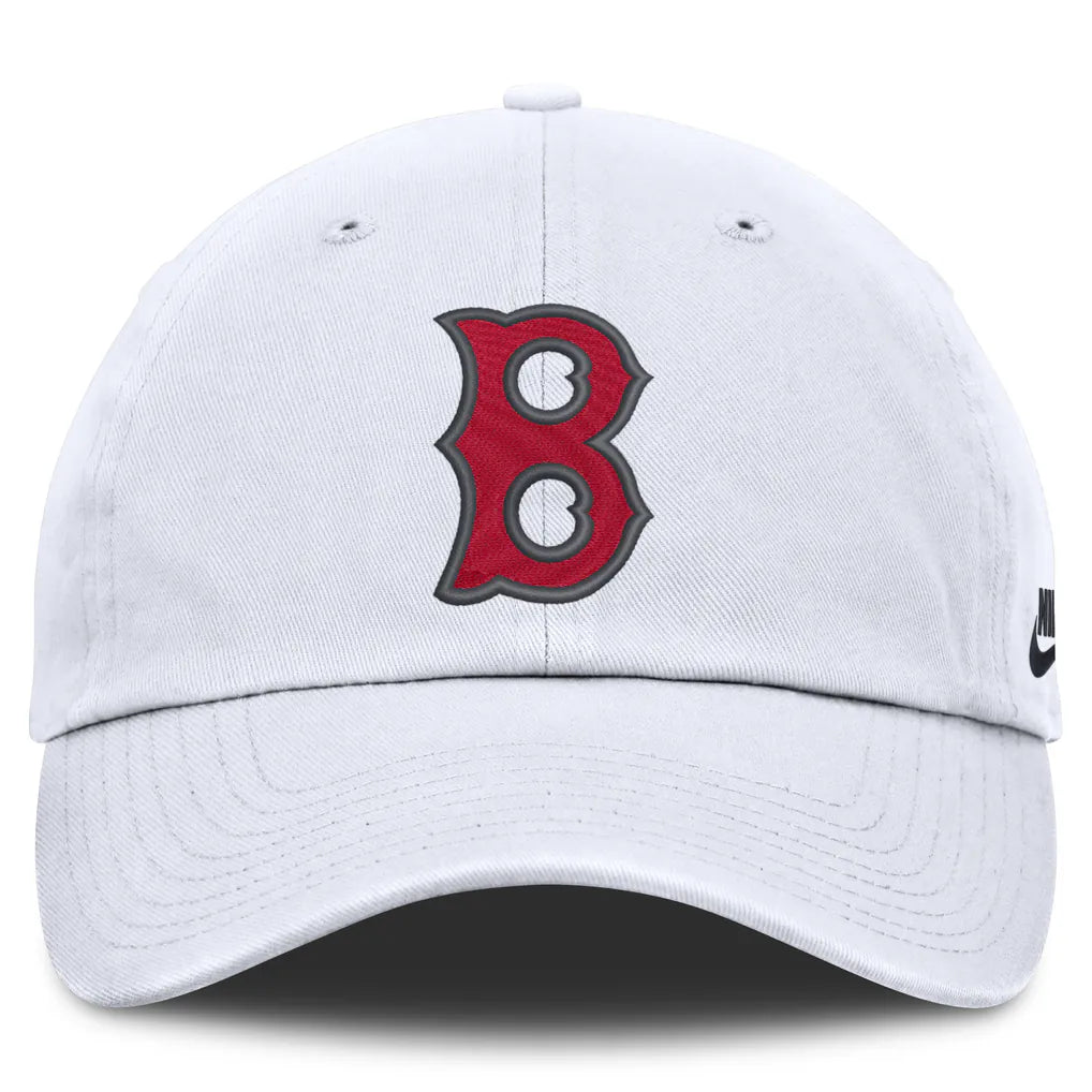 Boston Red Sox Nike Cooperstown Collection Club Adjustable Hat - White