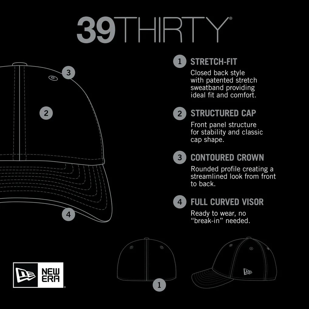 Atlanta Braves New Era 2023 City Connect 39THIRTY Flex Hat - White Techwosell