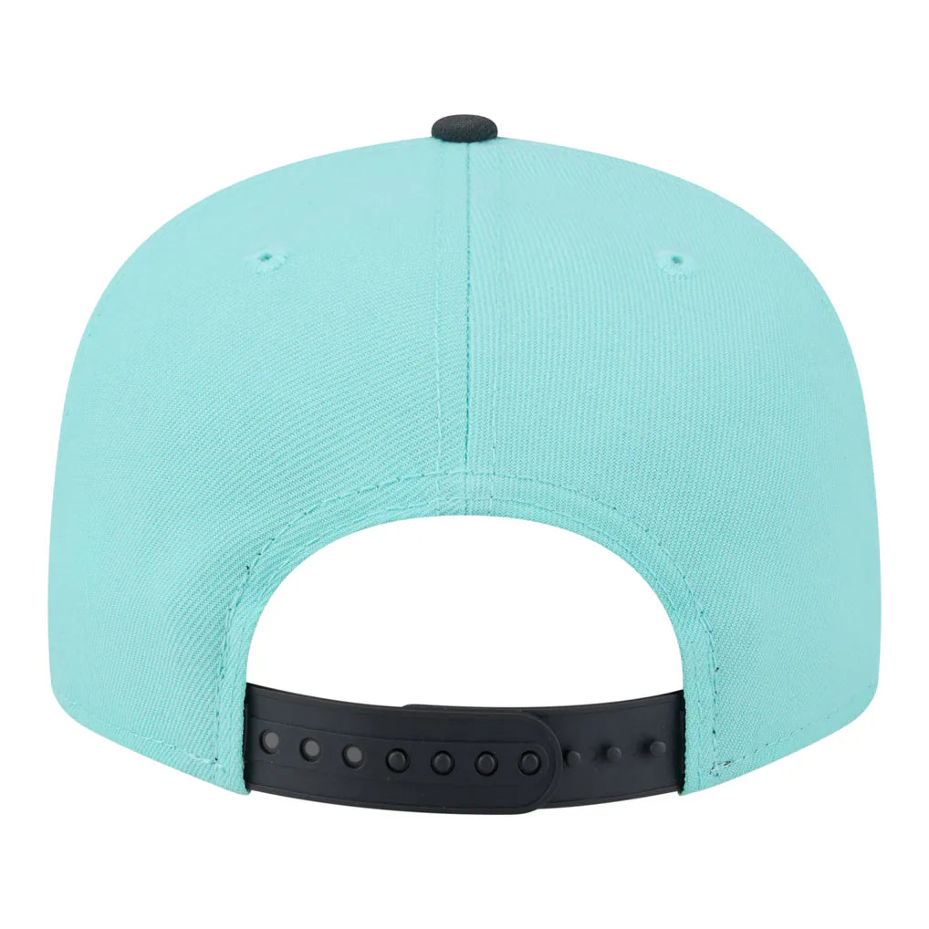 Brooklyn Nets New Era Color Pack Two-Tone 9FIFTY Snapback Hat - Turquoise/Charcoal