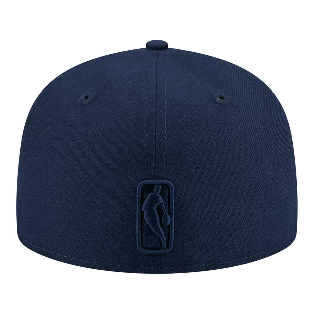 Memphis Grizzlies New Era Tonal Color Pack 59FIFTY Fitted Hat - Navy Techwosell