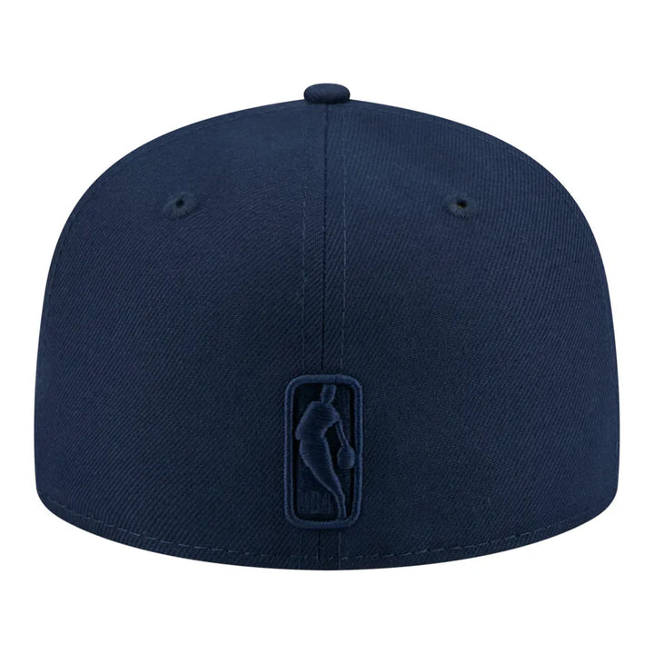 Memphis Grizzlies New Era Tonal Color Pack 59FIFTY Fitted Hat - Navy