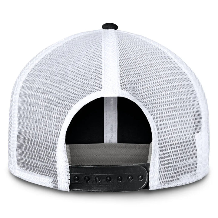 Los Angeles Kings Fanatics Core Primary Logo Trucker Adjustable Hat - Black/White