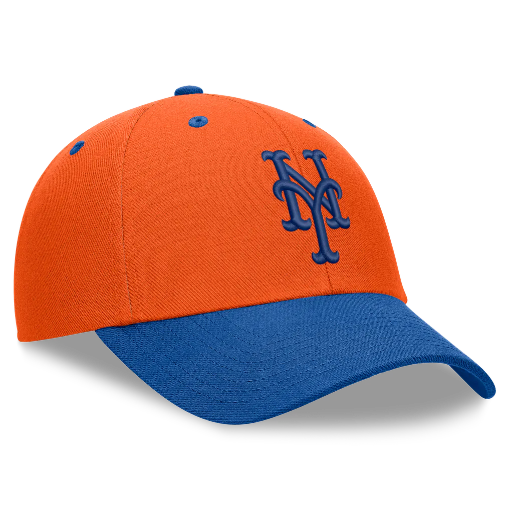 New York Mets Fanatics Leadoff Adjustable Hat - Orange Techwosell